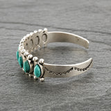 Heritage Silver Stone Bracelet