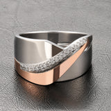 Ring with Carved Zircon