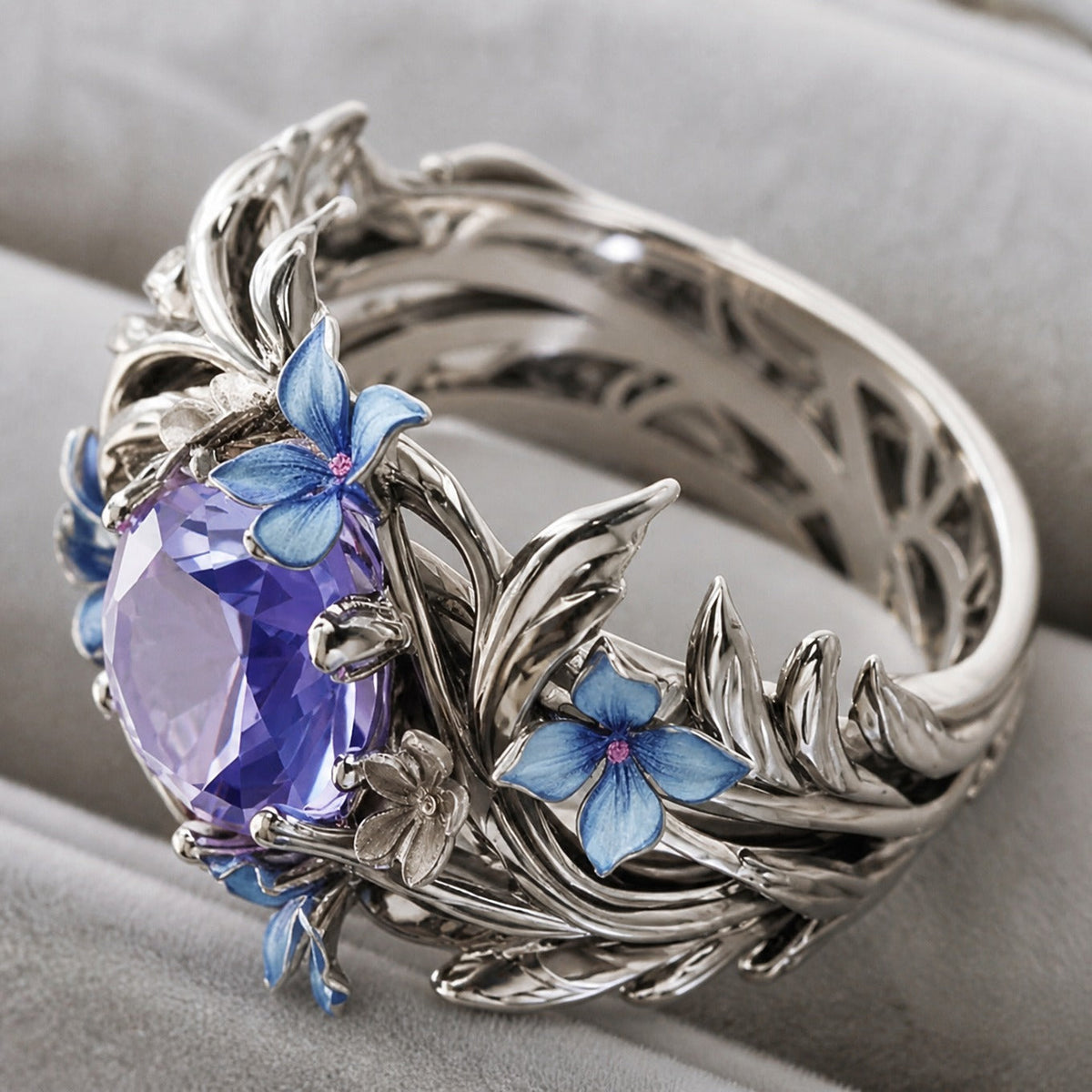 Lavender Heritage Ring