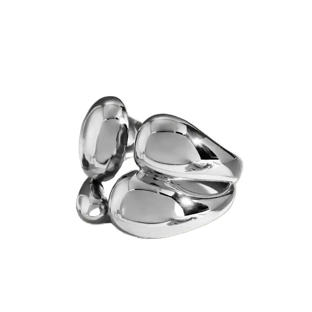 Two-Tone Stacking Ring Gold Silver