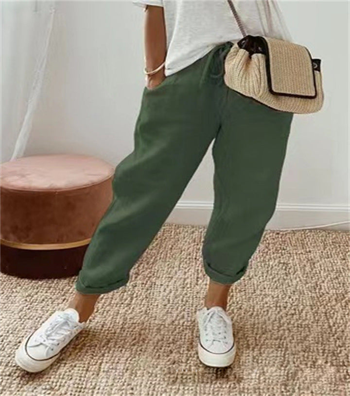 Pia | Relaxed Linen Trousers