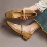 Verity | Mary Jane Shoe with Square Toe