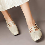 Marisol | Mary Jane Shoe with Two Straps and Broguing