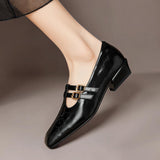 Marisol | Mary Jane Shoe with Two Straps and Broguing