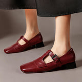 Veyra | Authentic Leather Heels
