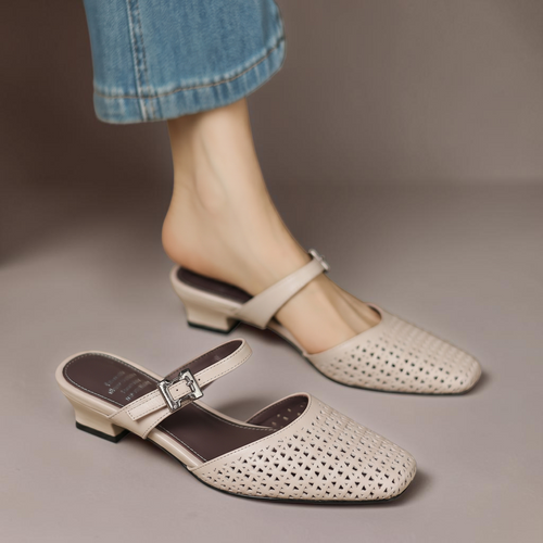 Nilda | Authentic Leather Clogs