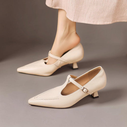 Tirea | Heels Made from Authentic Leather